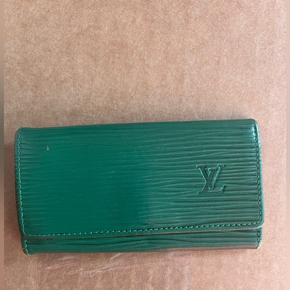 Louis Vuitton Green Key Holder